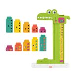 Jucarii, Copii si Bebe - Jucarii si jocuri - Jucarii bebelusi - Jucarii interactive bebelusi - Fisher Price Jucarie Educativa Aligator Stivuibila - Infinity.ro