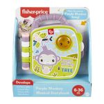 Jucarii, Copii si Bebe - Jucarii si jocuri - Jucarii bebelusi - Jucarii interactive bebelusi - Fisher Price Carte Muzicala Maimutica Mov - Infinity.ro