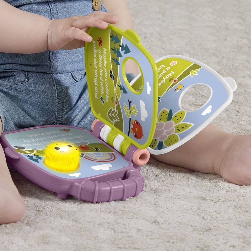 Jucarii, Copii si Bebe - Jucarii si jocuri - Jucarii bebelusi - Jucarii interactive bebelusi - Fisher Price Carte Muzicala Maimutica Mov - Infinity.ro