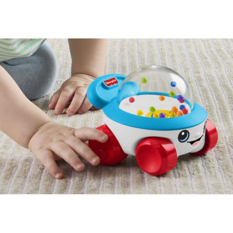 Jucarii, Copii si Bebe - Jucarii si jocuri - Jucarii bebelusi - Jucarii interactive bebelusi - Fisher Price Jucarie de Impins Vehicul Popcorn cu Bile - Infinity.ro