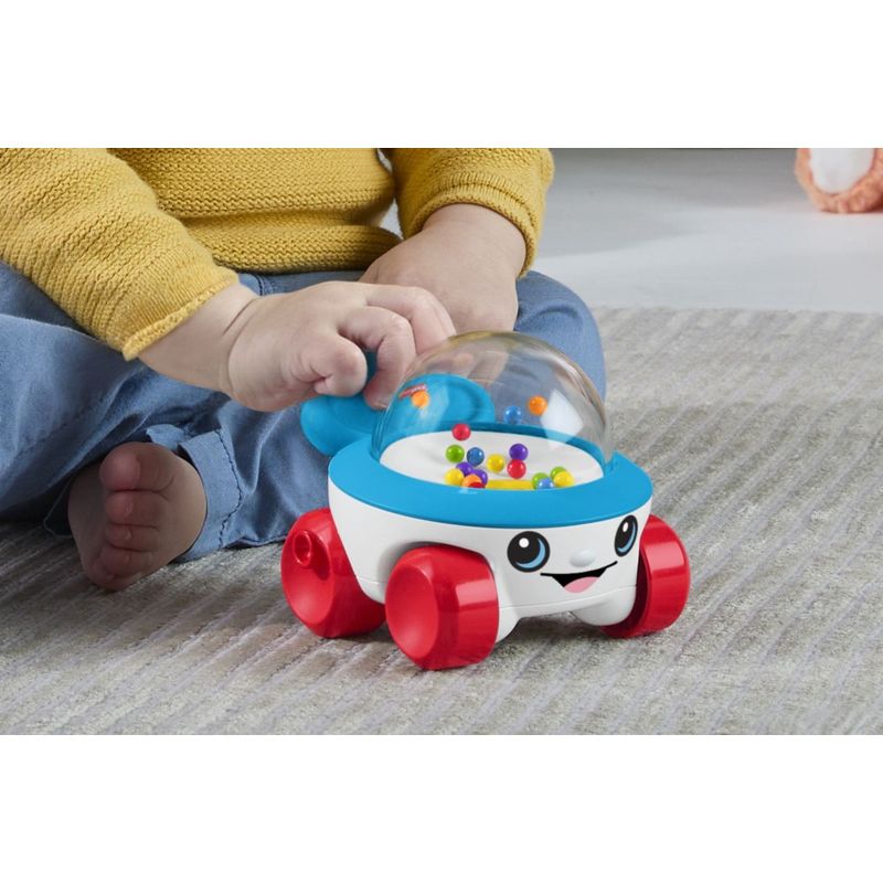 Jucarii, Copii si Bebe - Jucarii si jocuri - Jucarii bebelusi - Jucarii interactive bebelusi - Fisher Price Jucarie de Impins Vehicul Popcorn cu Bile - Infinity.ro