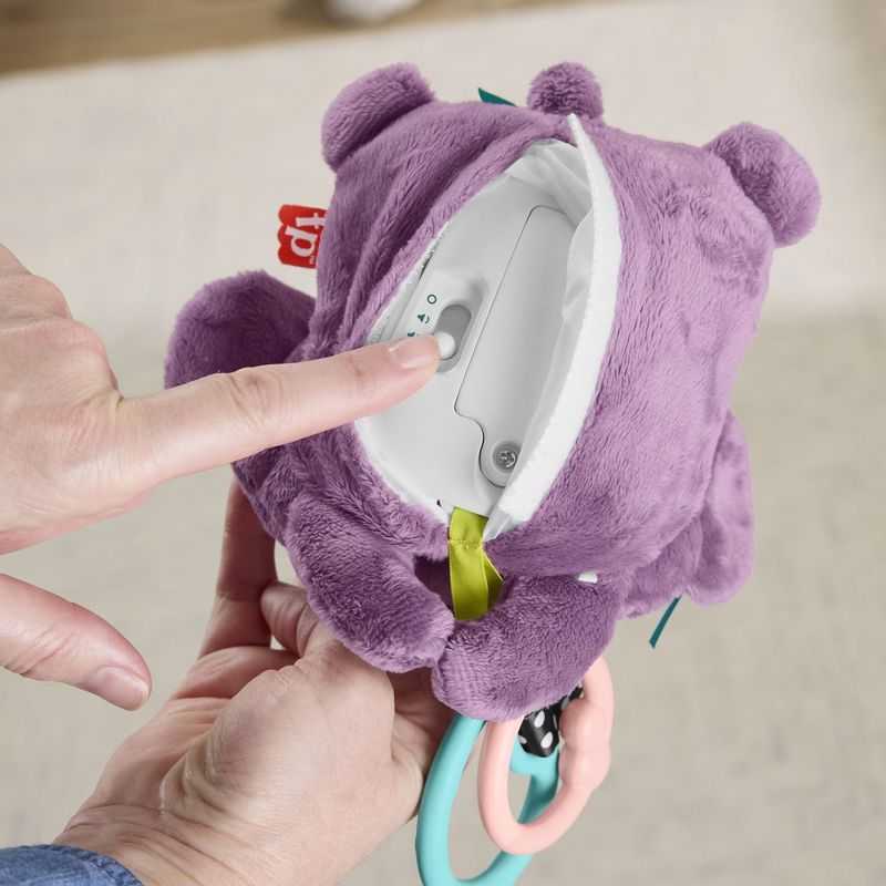 Jucarii, Copii si Bebe - Jucarii si jocuri - Jucarii bebelusi - Jucarii pentru carucioare si patut - Fisher Price Jucarie de Agatat Maimutica Mov Muzicala - Infinity.ro