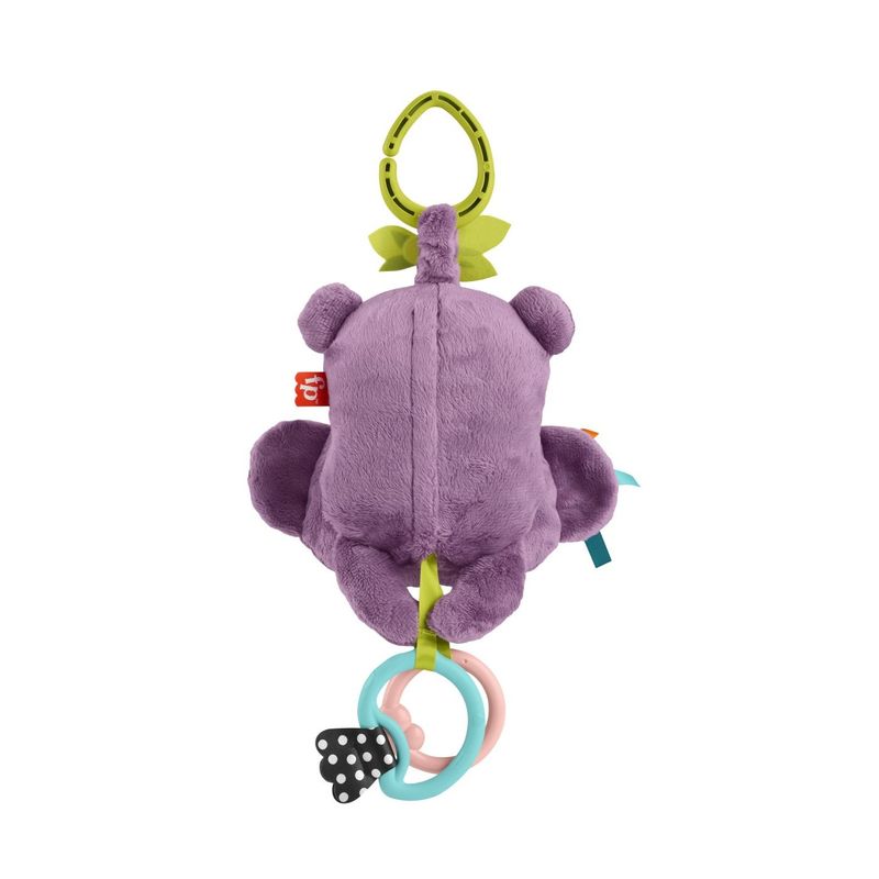 Jucarii, Copii si Bebe - Jucarii si jocuri - Jucarii bebelusi - Jucarii pentru carucioare si patut - Fisher Price Jucarie de Agatat Maimutica Mov Muzicala - Infinity.ro