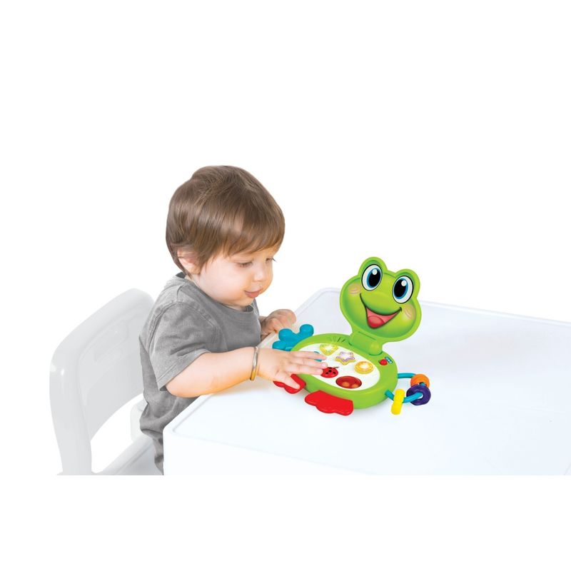 Jucarii, Copii si Bebe - Jucarii si jocuri - Jucarii & jocuri educative - Jucarii interactive - Winfun Laptop Interactiv Broscuta - Infinity.ro