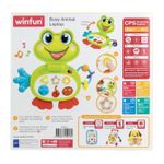 Jucarii, Copii si Bebe - Jucarii si jocuri - Jucarii & jocuri educative - Jucarii interactive - Winfun Laptop Interactiv Broscuta - Infinity.ro