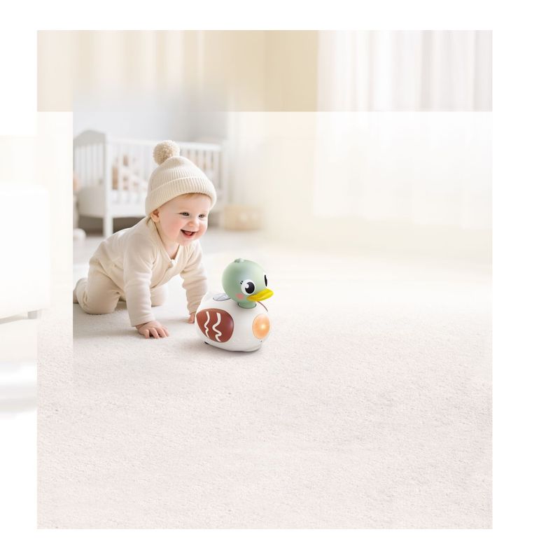 Jucarii, Copii si Bebe - Jucarii si jocuri - Jucarii & jocuri educative - Jucarii interactive - Ratusca Interactiva cu Muzica si Lumini - Infinity.ro