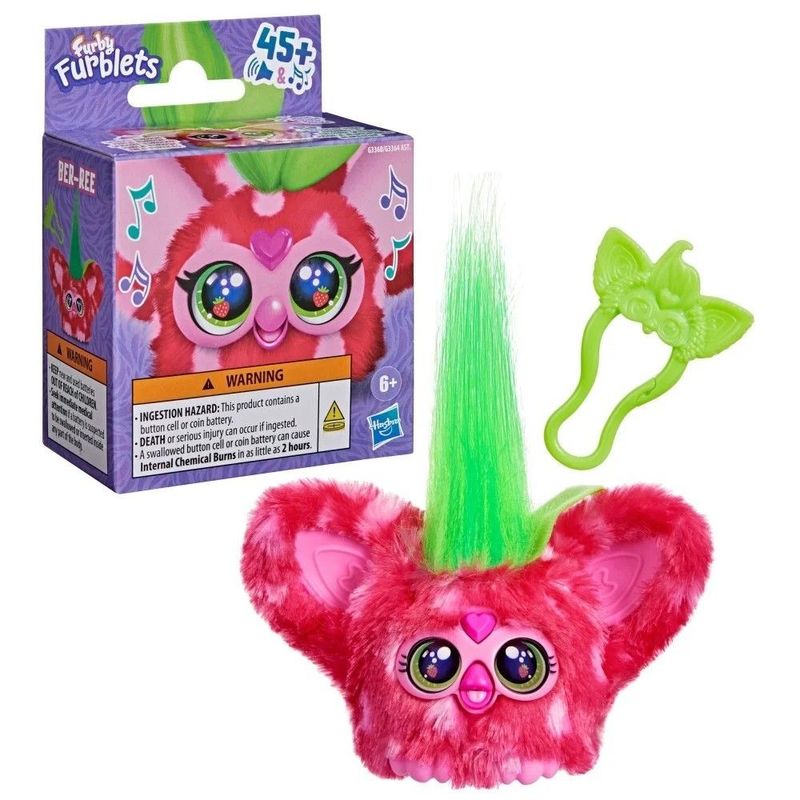 Jucarii, Copii si Bebe - Jucarii si jocuri - Jucarii & jocuri educative - Jucarii interactive - Furby Furblets Jucarie Interactiva Ber Ree Capsuna - Infinity.ro