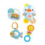 Jucarii, Copii si Bebe - Jucarii si jocuri - Jucarii & jocuri educative - Jucarii interactive - Winfun Set Jucarii Interactive Cadou pentru Nou Nascuti - Infinity.ro