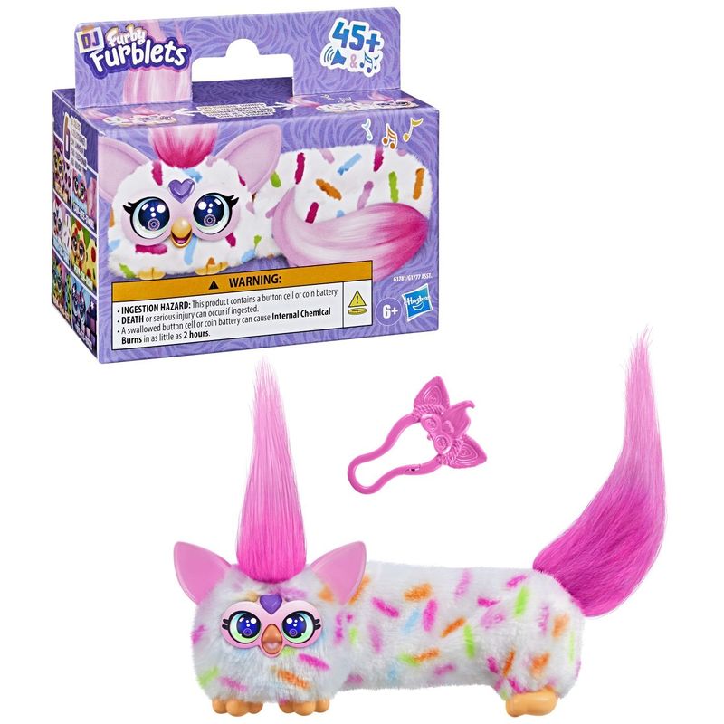 Jucarii, Copii si Bebe - Jucarii si jocuri - Jucarii & jocuri educative - Jucarii interactive - Furby DJ Furblets Jucarie Interactiva Berry - Infinity.ro