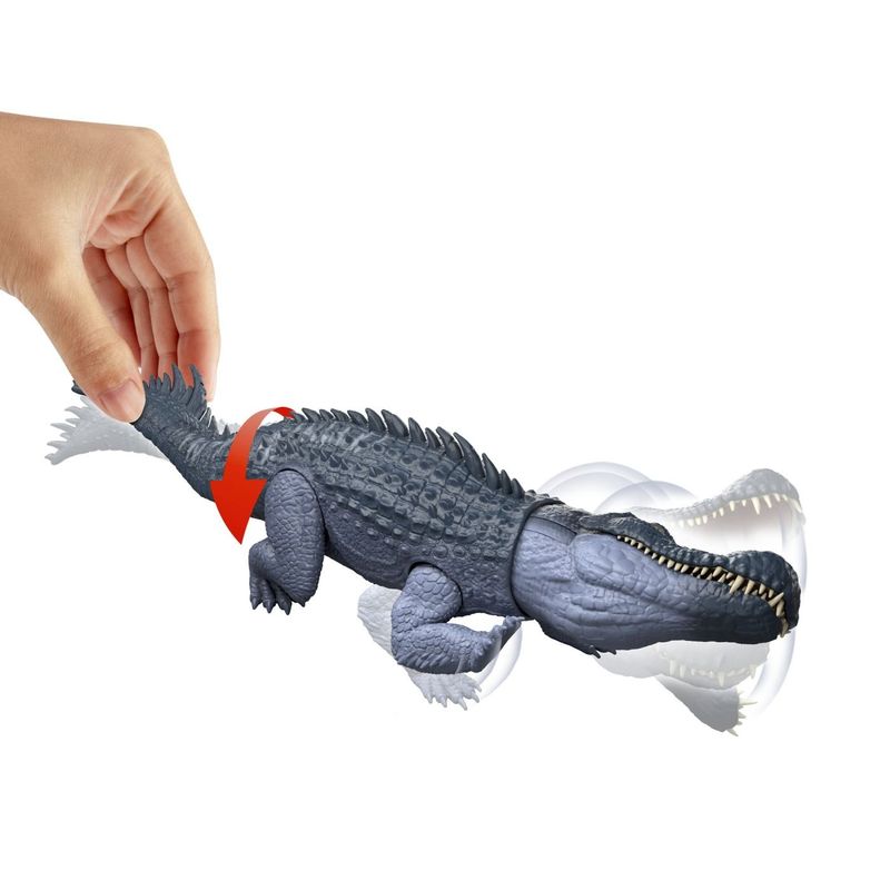 Jucarii, Copii si Bebe - Jucarii si jocuri - Jucarii & jocuri educative - Jucarii interactive - Jurassic World Renasterea Dinozaur Gigantic Purussaurus Interactiv - Infinity.ro