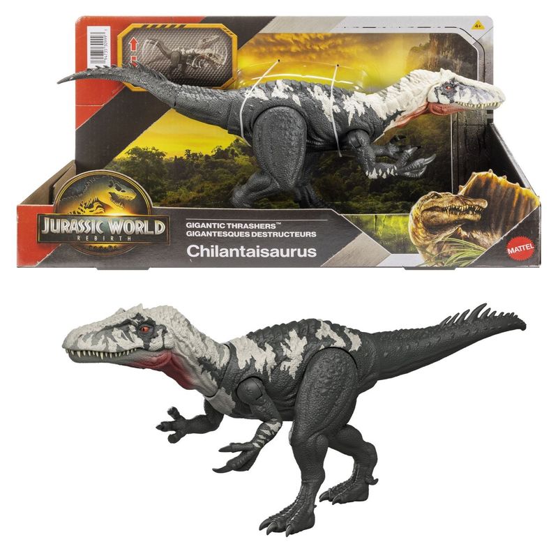 Jucarii, Copii si Bebe - Jucarii si jocuri - Jucarii & jocuri educative - Jucarii interactive - Jurassic World Renasterea Dinozaur Gigantic Chilantaisaurus Interactiv - Infinity.ro