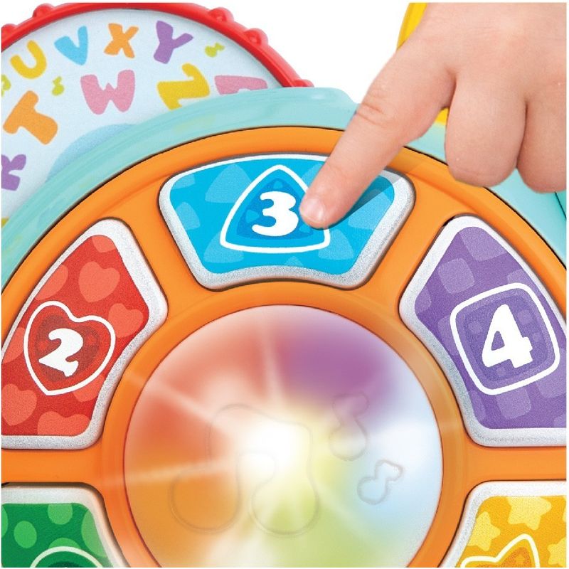 Jucarii, Copii si Bebe - Jucarii si jocuri - Jucarii bebelusi - Jucarii interactive bebelusi - Winfun Jucarie de Tras Elefant cu Sunete si Lumini - Infinity.ro