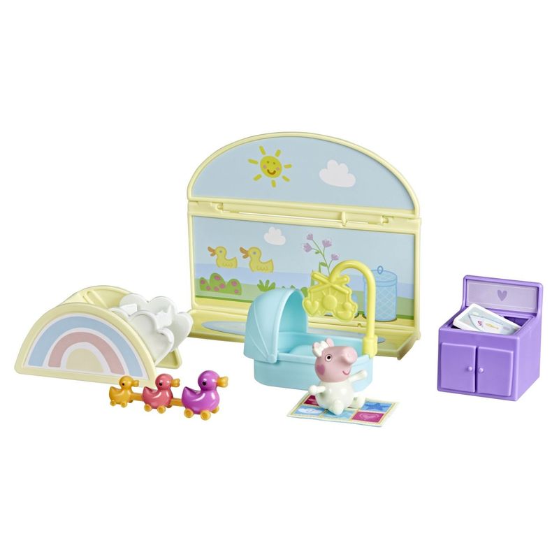 Jucarii, Copii si Bebe - Jucarii si jocuri - Figurine - Peppa Pig Set de Joaca Camera lui Evie cu Figurine si Accesorii - Infinity.ro