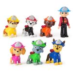 Jucarii, Copii si Bebe - Jucarii si jocuri - Figurine - Patrula Catelusilor Fire Rescue Set 7 Figurine - Infinity.ro