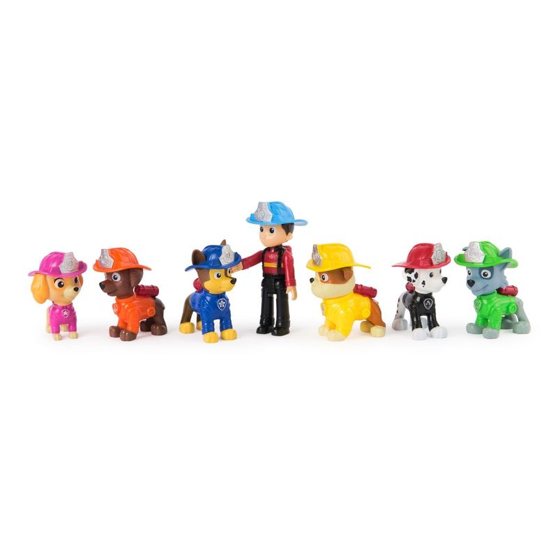 Jucarii, Copii si Bebe - Jucarii si jocuri - Figurine - Patrula Catelusilor Fire Rescue Set 7 Figurine - Infinity.ro