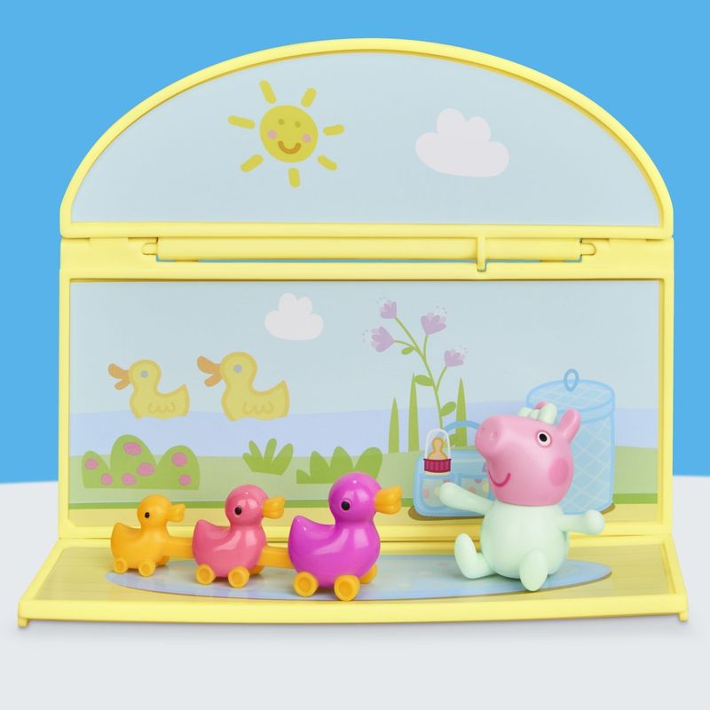 Jucarii, Copii si Bebe - Jucarii si jocuri - Figurine - Peppa Pig Set de Joaca Camera lui Evie cu Figurine si Accesorii - Infinity.ro