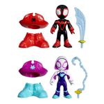 Jucarii, Copii si Bebe - Jucarii si jocuri - Figurine - Spidey si Prietenii lui Uimitori Marvel Water Webs Set 2 Figurine Ghost Spider si Pirate Spin cu Accesorii - Infinity.ro