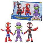 Jucarii, Copii si Bebe - Jucarii si jocuri - Figurine - Spidey si Prietenii lui Uimitori Marvel Set 3 Figurine si Accesorii - Infinity.ro