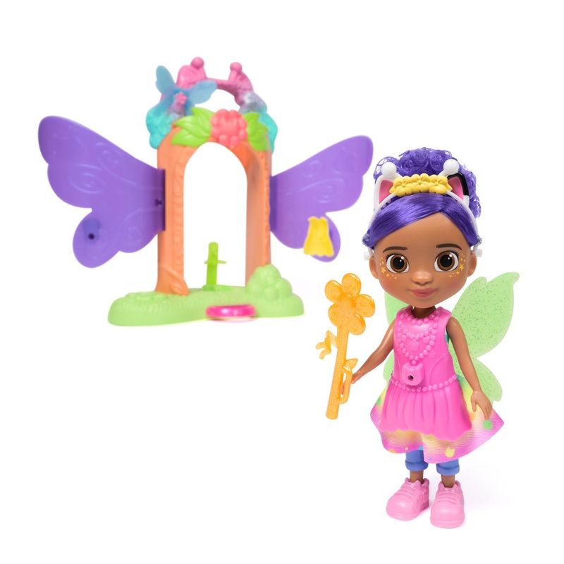 Jucarii, Copii si Bebe - Jucarii si jocuri - Figurine - Gabbys Dollhouse Fairylandia Set de Joaca Revelatia Magica cu Figurine si Accesorii - Infinity.ro