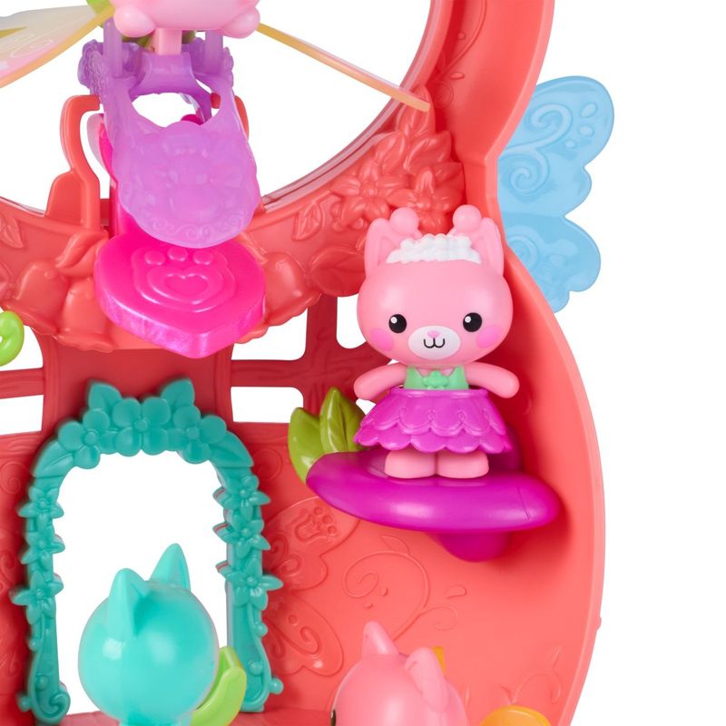 Jucarii, Copii si Bebe - Jucarii si jocuri - Figurine - Gabbys Dollhouse Fairylandia Set de Joaca Zana Pisicutei cu Figurine si Accesorii - Infinity.ro