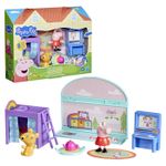 Jucarii, Copii si Bebe - Jucarii si jocuri - Figurine - Peppa Pig Set de Joaca Dormitorul lui Peppa cu Figurine si Accesorii - Infinity.ro