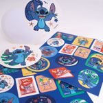 Jucarii, Copii si Bebe - Jucarii si jocuri - Jucarii & jocuri educative - Seturi pictura si desen - Happi Hobbi Set pentru Pictura in Geanta Transparenta Stitch - Infinity.ro