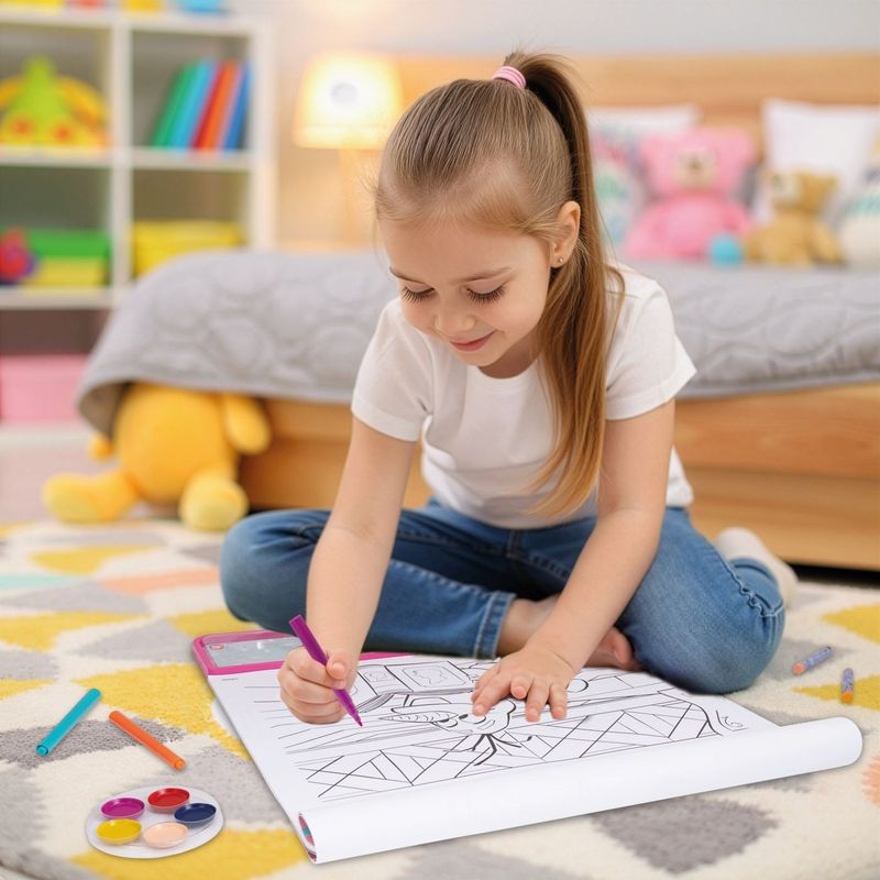 Jucarii, Copii si Bebe - Jucarii si jocuri - Jucarii & jocuri educative - Seturi pictura si desen - Happi Hobbi Set pentru Pictura 5IN1 Gigablock Frozen Aventura Inghetata - Infinity.ro
