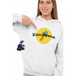 Fashion, accesorii si bijuterii - Femei - Imbracaminte femei - Hanorace femei - Hanorac Femei Kendama Toata Ziua All Day Gaming, alb, marime 2XL - Infinity.ro