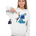 Fashion, accesorii si bijuterii - Femei - Imbracaminte femei - Hanorace femei - Hanorac Femei Kendama Zootopia Gary Judy Politist Sarpe Iepure, alb, marime 2XL - Infinity.ro