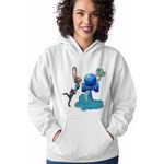 Fashion, accesorii si bijuterii - Femei - Imbracaminte femei - Hanorace femei - Hanorac Femei Kendama Zootopia Gary Judy Politist Sarpe Iepure, alb, marime 2XL - Infinity.ro