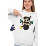 Fashion, accesorii si bijuterii - Femei - Imbracaminte femei - Hanorace femei - Hanorac Femei Kendame Italian Brainrot Capuccino Assasino, alb, marime 2XL - Infinity.ro