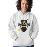 Fashion, accesorii si bijuterii - Femei - Imbracaminte femei - Hanorace femei - Hanorac Femei Kendame Italian Brainrot Capuccino Assasino, alb, marime 2XL - Infinity.ro