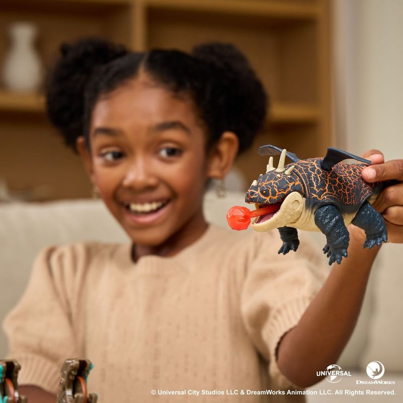 Jucarii, Copii si Bebe - Jucarii si jocuri - Jucarii & jocuri educative - Jucarii interactive - Cum Sa Iti Dresezi Dragonul Incercarea Flacarii Set de Joaca Catapulta Explozie si Dragonul Gronckle - Infinity.ro