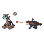 Jucarii, Copii si Bebe - Jucarii si jocuri - Jucarii & jocuri educative - Jucarii interactive - Cum Sa Iti Dresezi Dragonul Incercarea Flacarii Set de Joaca Catapulta Explozie si Dragonul Gronckle - Infinity.ro