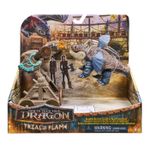 Jucarii, Copii si Bebe - Jucarii si jocuri - Jucarii & jocuri educative - Jucarii interactive - Cum Sa Iti Dresezi Dragonul Incercarea Flacarii Set de Joaca Catapulta Explozie si Dragonul Gronckle - Infinity.ro