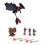 Jucarii, Copii si Bebe - Jucarii si jocuri - Jucarii & jocuri educative - Jucarii interactive - Cum Sa Iti Dresezi Dragonul Incercarea Flacarii Set de Joaca Batalii Arzatoare Tunul Aprins Dragonul Toothless - Infinity.ro