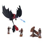 Jucarii, Copii si Bebe - Jucarii si jocuri - Jucarii & jocuri educative - Jucarii interactive - Cum Sa Iti Dresezi Dragonul Incercarea Flacarii Set de Joaca Batalii Arzatoare Tunul Aprins Dragonul Toothless - Infinity.ro