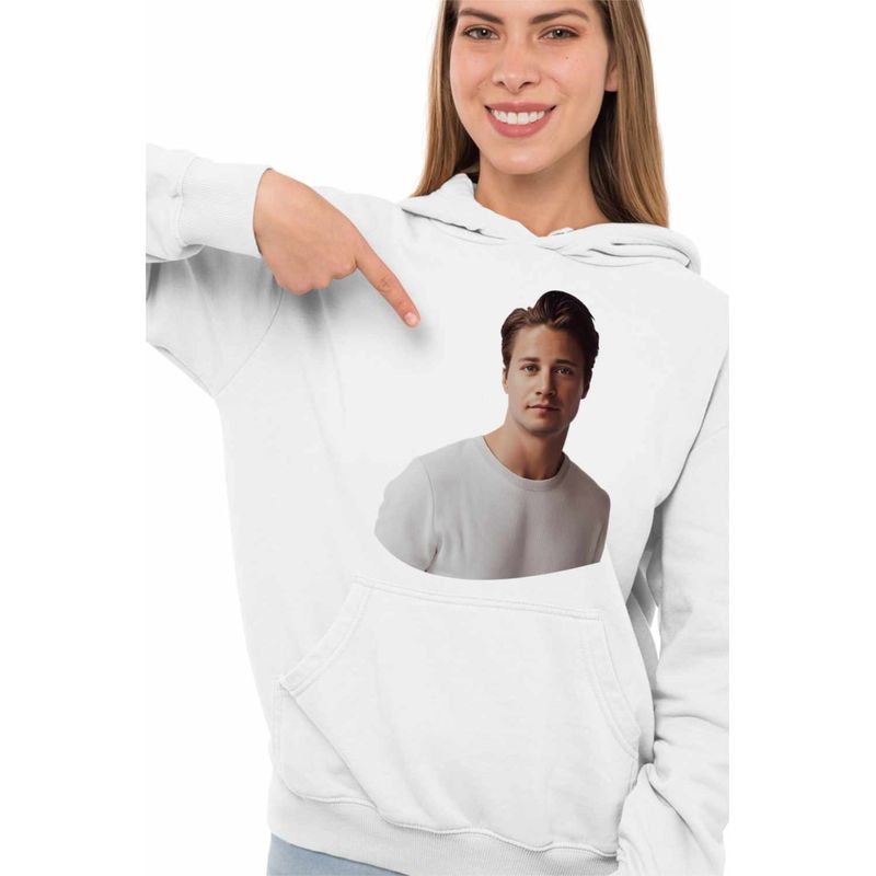 Fashion, accesorii si bijuterii - Femei - Imbracaminte femei - Hanorace femei - Hanorac Femei Kygo Freeze, alb, marime 2XL - Infinity.ro