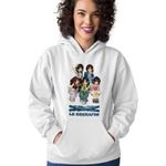 Fashion, accesorii si bijuterii - Femei - Imbracaminte femei - Hanorace femei - Hanorac Femei Le Sserafim Kpop Serafim Merch, alb, marime 2XL - Infinity.ro