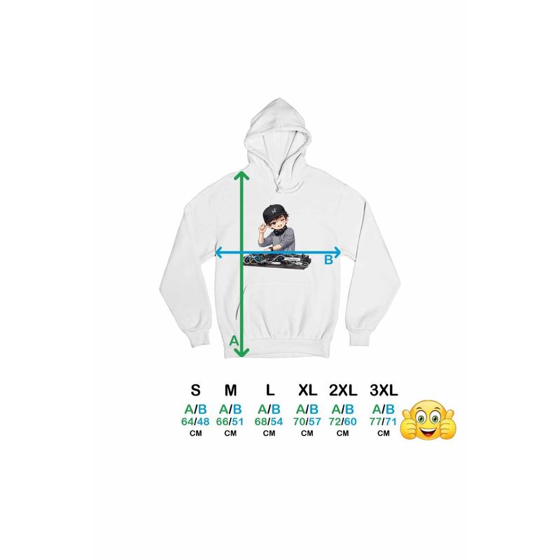 Fashion, accesorii si bijuterii - Femei - Imbracaminte femei - Hanorace femei - Hanorac Femei Lost Frequencies DJ Part, alb, marime 2XL - Infinity.ro