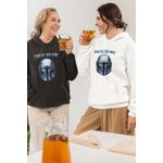 Fashion, accesorii si bijuterii - Femei - Imbracaminte femei - Hanorace femei - Hanorac Femei Mandalorian Star Wars, alb, marime 2XL - Infinity.ro
