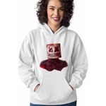 Fashion, accesorii si bijuterii - Femei - Imbracaminte femei - Hanorace femei - Hanorac Femei Marshmello Horror Fnaf Halloween, alb, marime 2XL - Infinity.ro
