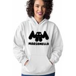 Fashion, accesorii si bijuterii - Femei - Imbracaminte femei - Hanorace femei - Hanorac Femei Marshmello, alb, marime 2XL - Infinity.ro