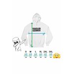 Fashion, accesorii si bijuterii - Femei - Imbracaminte femei - Hanorace femei - Hanorac Femei Martin Garrix, alb, marime 2XL - Infinity.ro