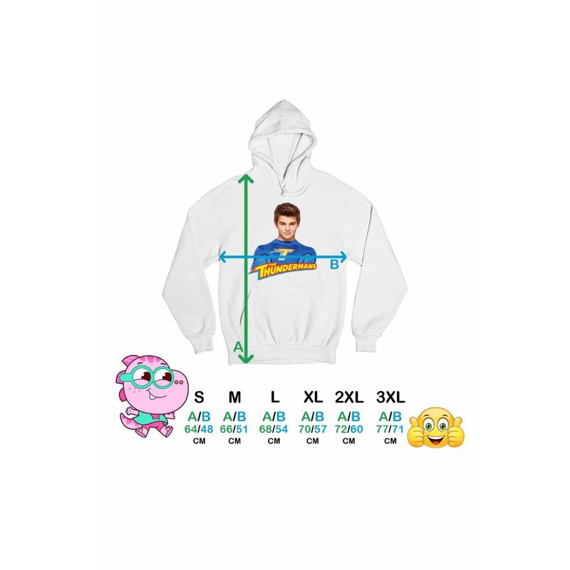 Fashion, accesorii si bijuterii - Femei - Imbracaminte femei - Hanorace femei - Hanorac Femei Max Thunderman, alb, marime 2XL - Infinity.ro
