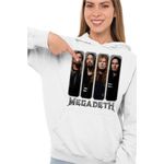 Fashion, accesorii si bijuterii - Femei - Imbracaminte femei - Hanorace femei - Hanorac Femei Megadeth Legend Heave Metal, alb, marime 2XL - Infinity.ro