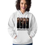 Fashion, accesorii si bijuterii - Femei - Imbracaminte femei - Hanorace femei - Hanorac Femei Megadeth Legend Heave Metal, alb, marime 2XL - Infinity.ro
