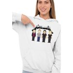 Fashion, accesorii si bijuterii - Femei - Imbracaminte femei - Hanorace femei - Hanorac Femei Metallica South Park Merch, alb, marime 2XL - Infinity.ro