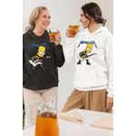 Fashion, accesorii si bijuterii - Femei - Imbracaminte femei - Hanorace femei - Hanorac Femei Metallica The Simpsons Bart Merch, alb, marime 2XL - Infinity.ro