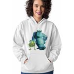 Fashion, accesorii si bijuterii - Femei - Imbracaminte femei - Hanorace femei - Hanorac Femei Mike James Monsters University, alb, marime 2XL - Infinity.ro